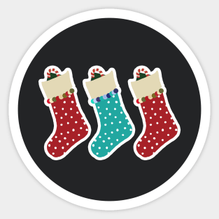 Merry Christmas - Stocking Sticker